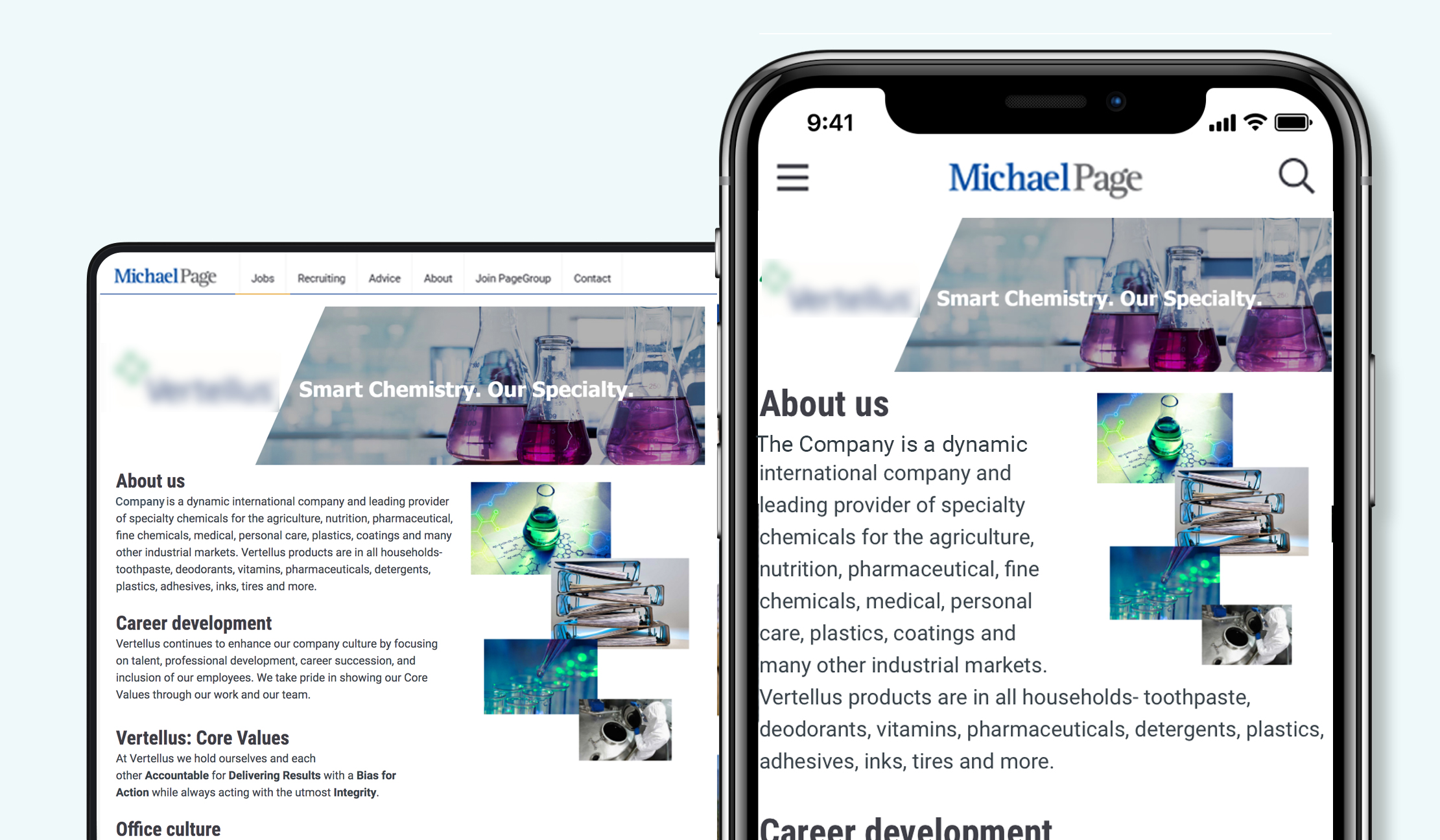 Michael Page reach talent