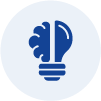 Skills icon displayed as a light bulb with a brain