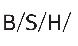 Black text B/S/H/ on a white background.