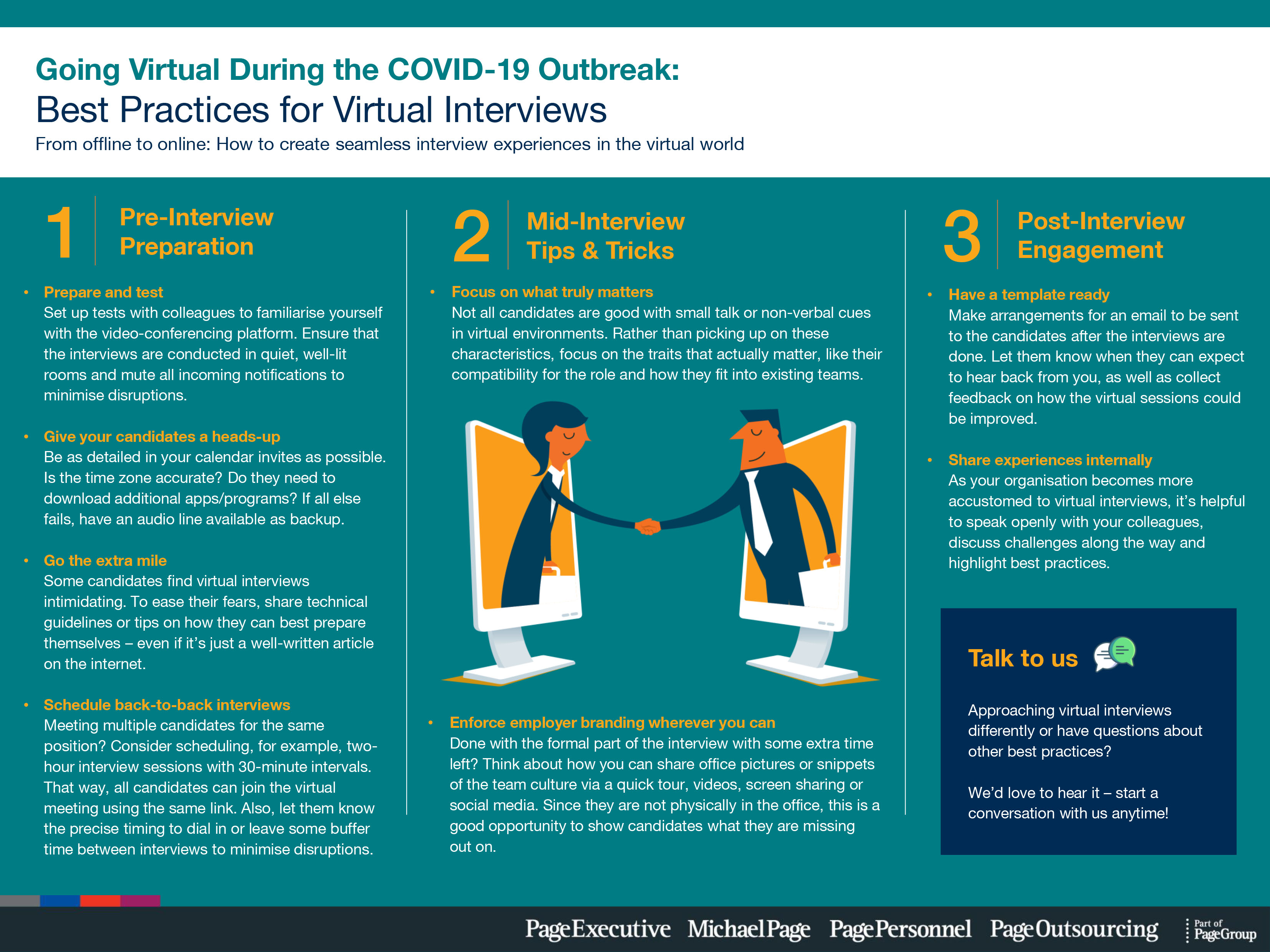 Creating a Seamless Virtual Interview Experience Michael Page