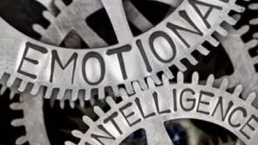 Interlocking gears with words: Emotional Intelligence.